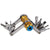Serfas ST-11i 11 Function CO2 Inflator Multitool Chrome