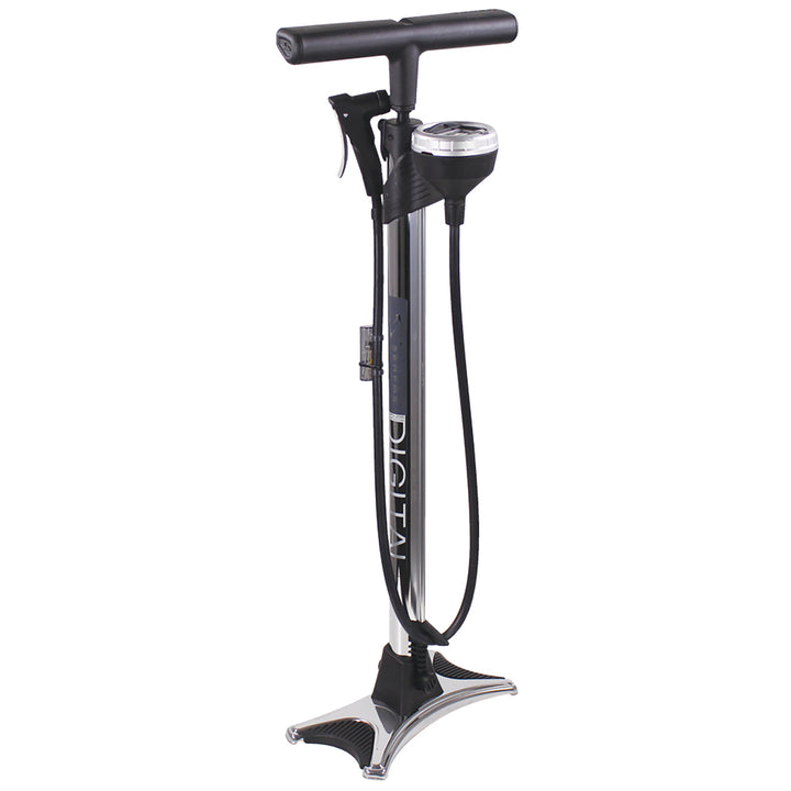 Serfas FPD-200 Digital Floor Pump Chrome