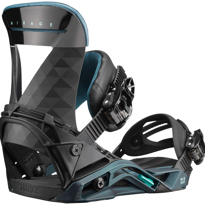 Salomon Mirage Snowboard Bindings - Women's 2019 Black/Teal