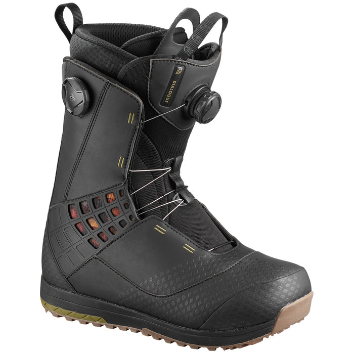 Salomon Dialogue Focus Boa Wide Snowboard Boots 2019 Black