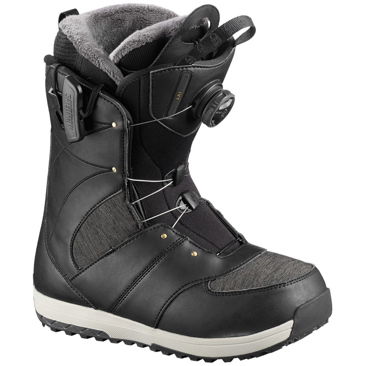 Salomon Ivy Boa SJ Snowboard Boots - Women's 2019 Black