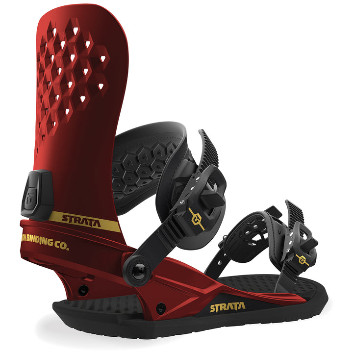 Union Strata Snowboard Bindings 2019 Red