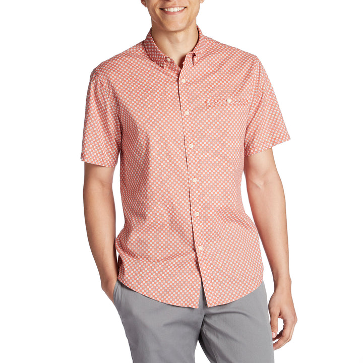Catch Surf Tiago Short-Sleeve Shirt Coral