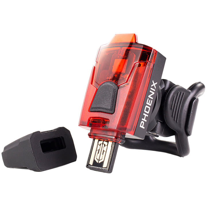Serfas Phoenix Magnetic Rear Bike Light Black