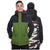 686 Flash Jacket - Boys' Camp Green Camo Colorblock