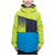 686 Knockout Jacket - Boys' Lime Colorblock