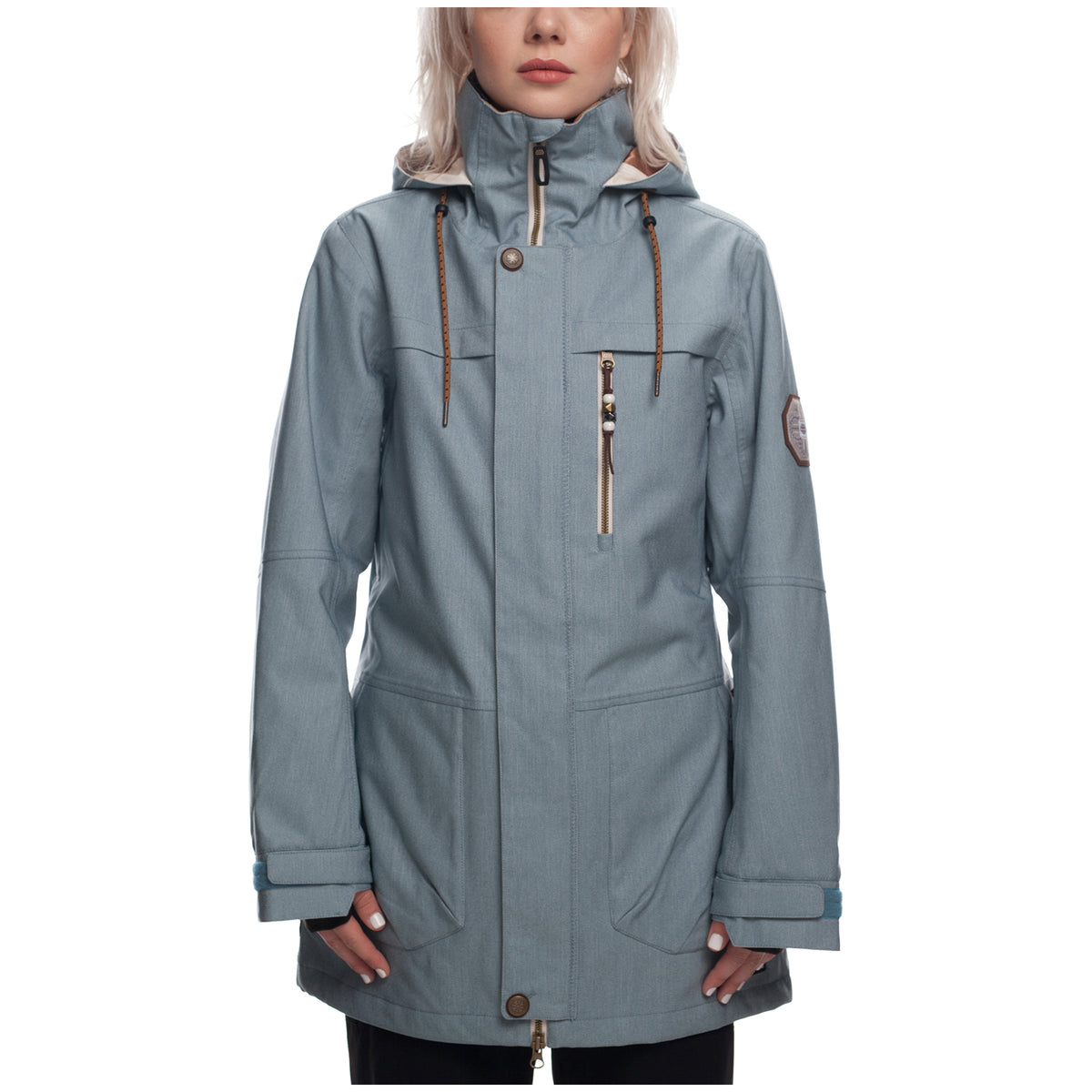 686 Spirit Insulated Jacket - Women's Lt Blue Denim