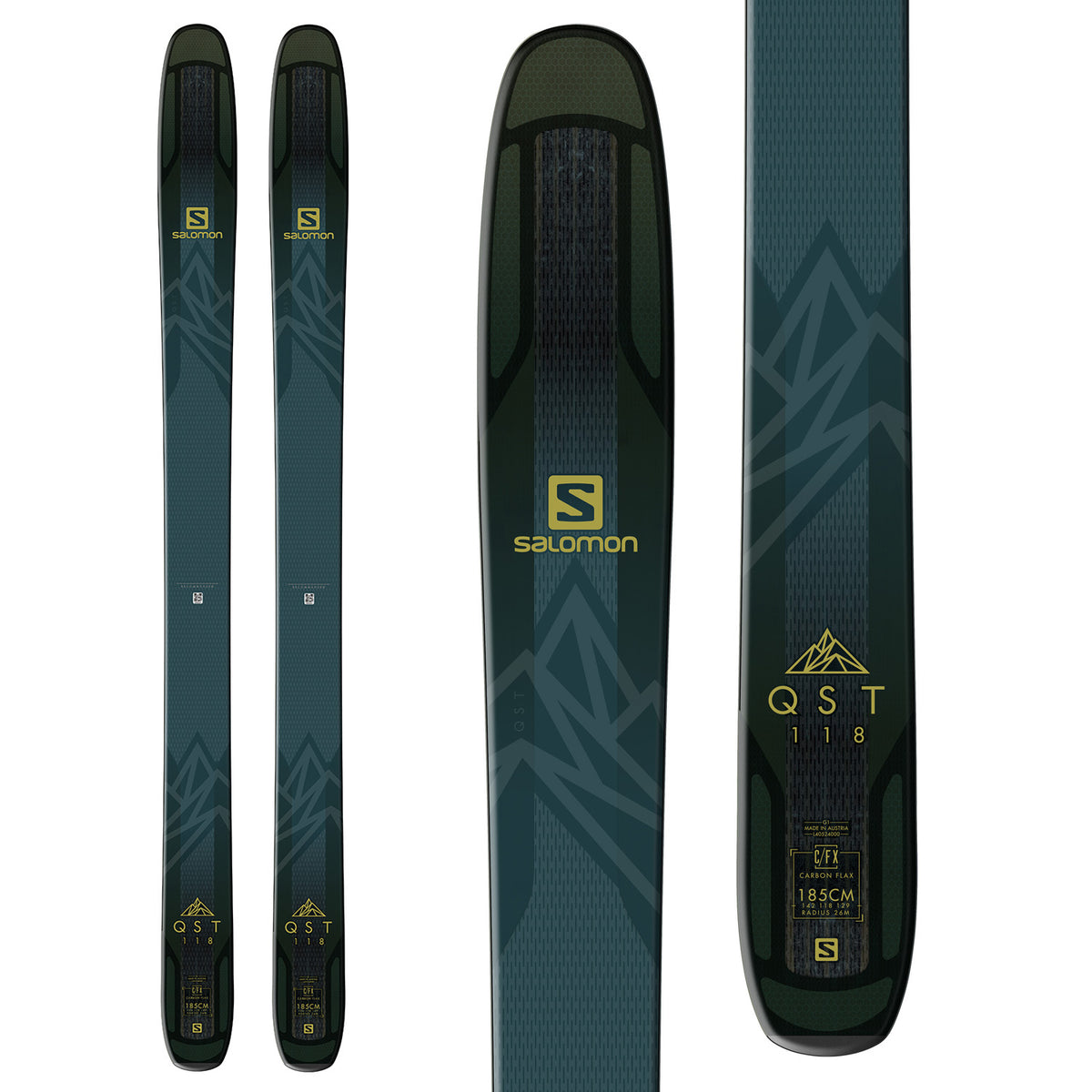 Salomon QST 118 Skis 2019