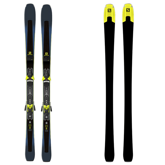 Salomon XDR 80 Ti Skis + Z12 Walk Bindings 2019