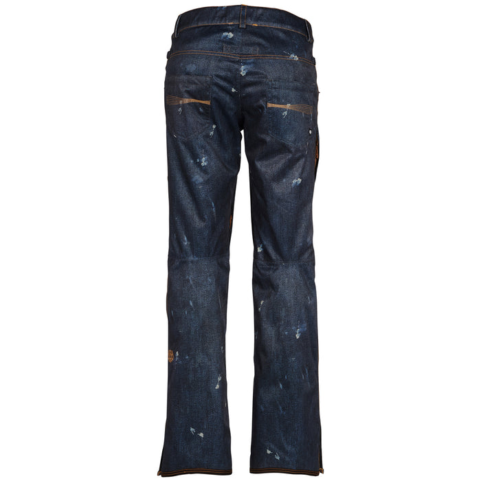 686 Deconstructed Denim Insulated Pants - Women's Darn Denim Sublimation
