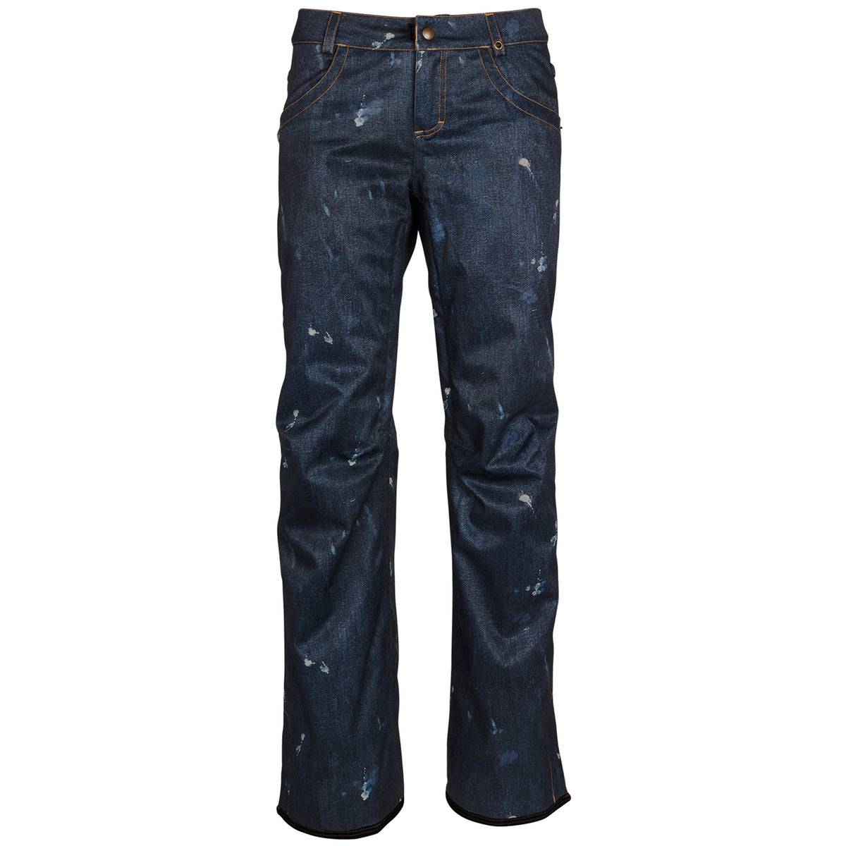 686 Deconstructed Denim Insulated Pants - Women's Darn Denim Sublimation