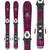 Salomon QST Lux Jr Skis XS + C5 SR Bindings - Little Girls' 2019