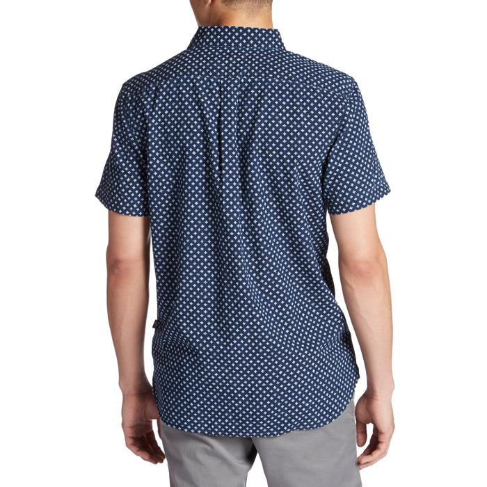 The North Face Bay Trail Short-Sleeve Shirt Urban Navy Print