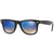Ray Ban Wayfarer Ease Sunglasses Black/Blue Gradient Flash