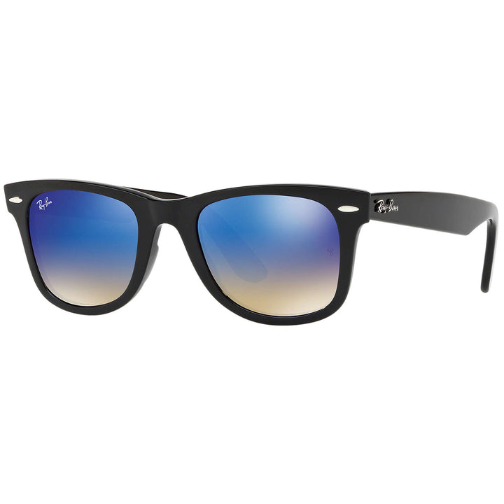 Ray Ban Wayfarer Ease Sunglasses Black/Blue Gradient Flash