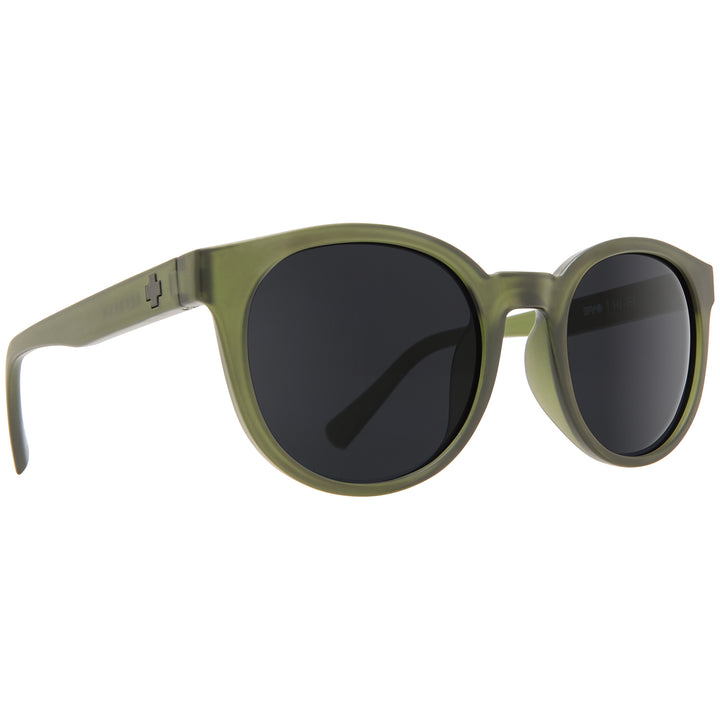 Spy Hi-Fi Sunglasses Matte Translucent Olive/Gray