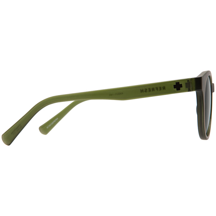 Spy Hi-Fi Sunglasses Matte Translucent Olive/Gray