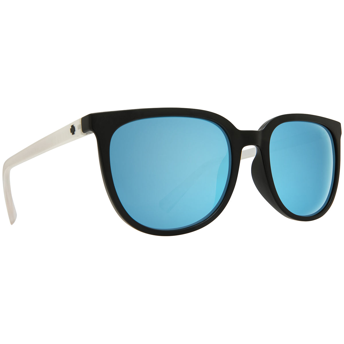 Spy Fizz Sunglasses Matte Black-Matte Crystal/Gray Light Blue Spectra