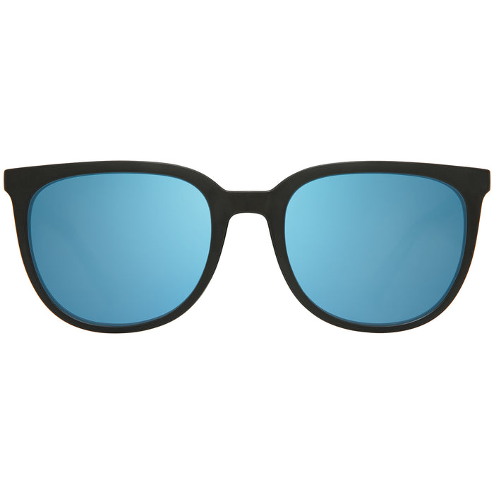 Spy Fizz Sunglasses Matte Black-Matte Crystal/Gray Light Blue Spectra