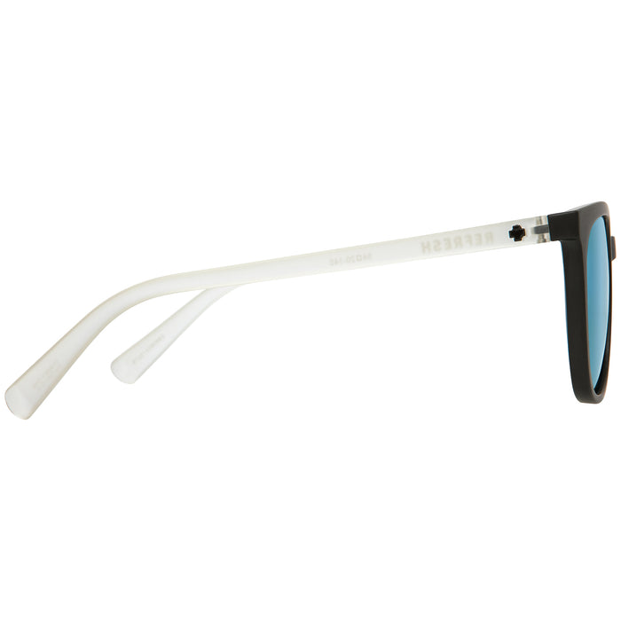Spy Fizz Sunglasses Matte Black-Matte Crystal/Gray Light Blue Spectra