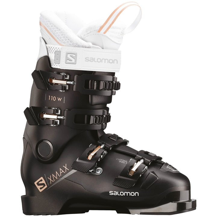 Salomon X Max 110 W Ski Boots - Women's 2019 Black/Metallic Black/Corail