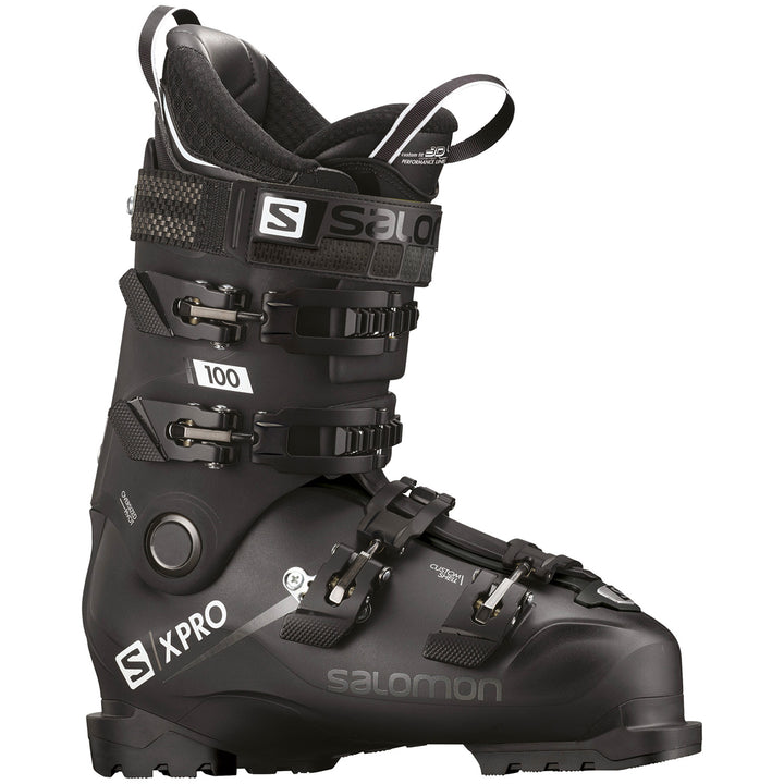 Salomon X Pro 100 Ski Boots 2019 Black/Metallic Black/White