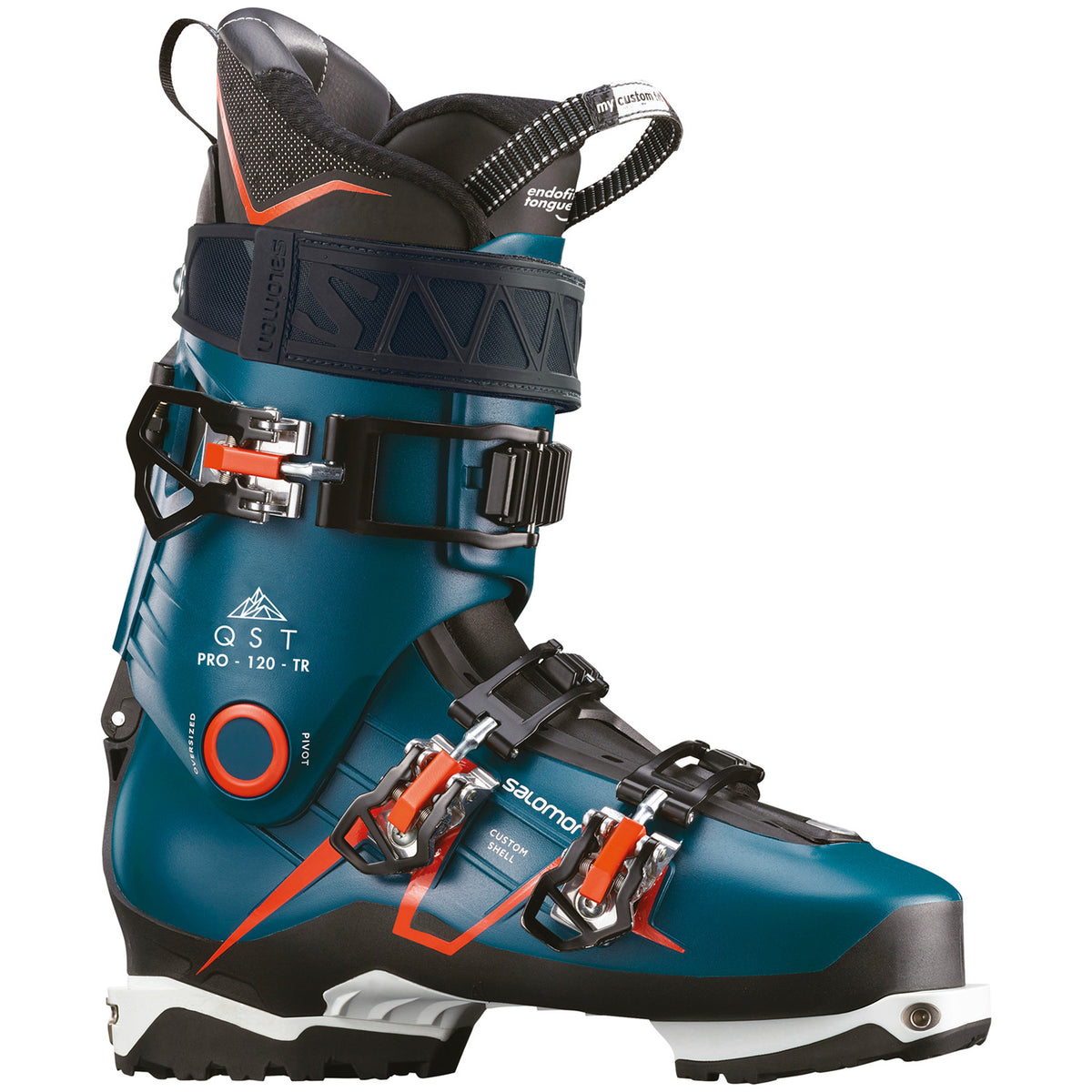 Salomon QST Pro 120 TR Ski Boots 2020 Maroccan Blue/Black/Orange