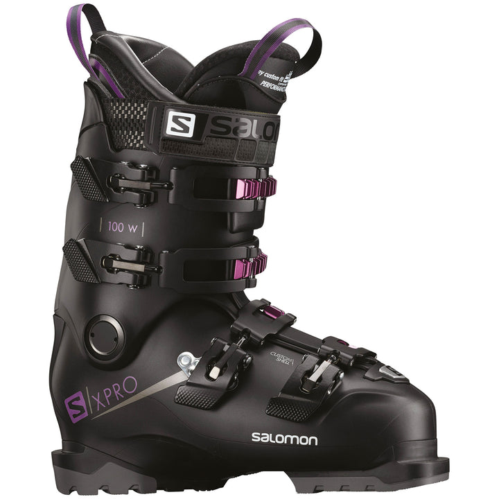 Salomon X Pro 100 W Ski Boots - Women's 2019 Black/Purple