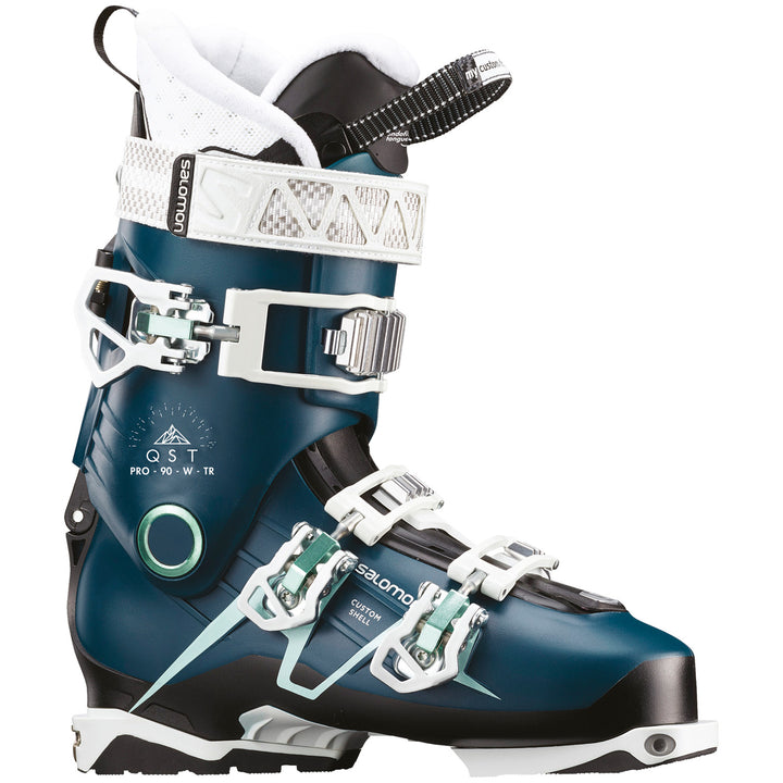 Salomon QST Pro 90 TR W Ski Boots - Women's 2019 Petrol Blue/Black/Aruba Blue