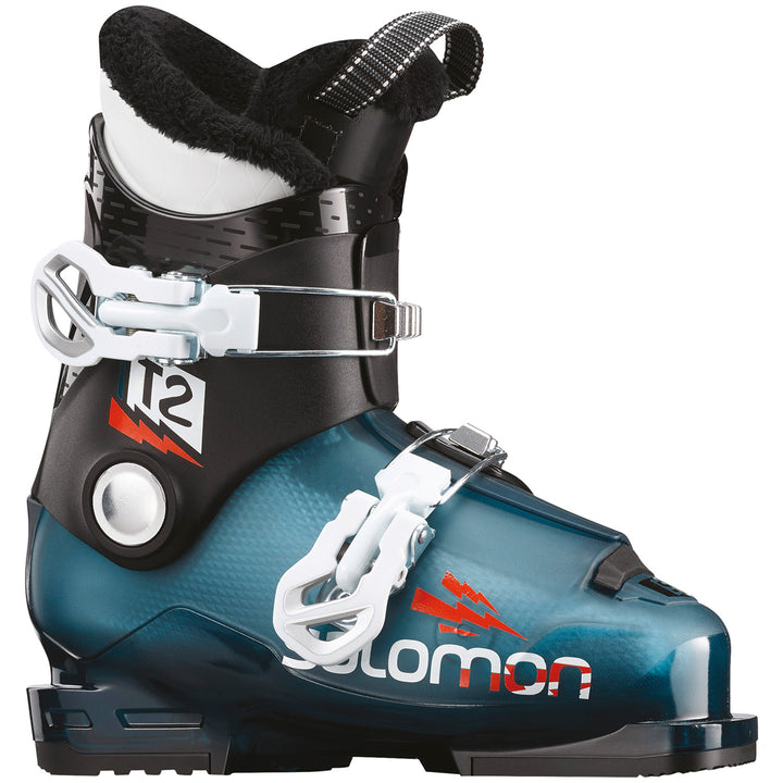 Salomon T2 RT Ski Boots - Little Boys' 2020 Maroccan Blue/Black/White