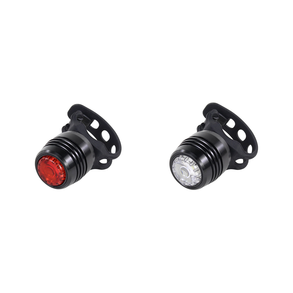 Serfas Apollo Combo USB Bike Light Set Black