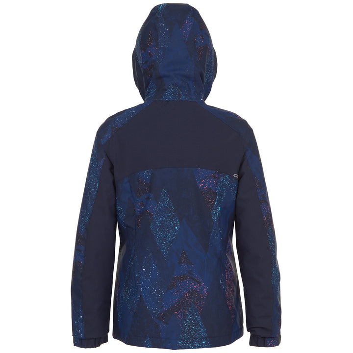 O'Neill Allure Jacket - Girls' Blue AOP w/ Pink