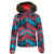 O'Neill Curve Jacket - Girls' Pink AOP w/ Blue