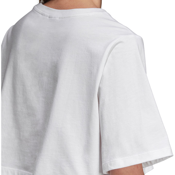 Adidas Crop T-Shirt - Women's White