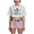 Adidas Crop T-Shirt - Women's White