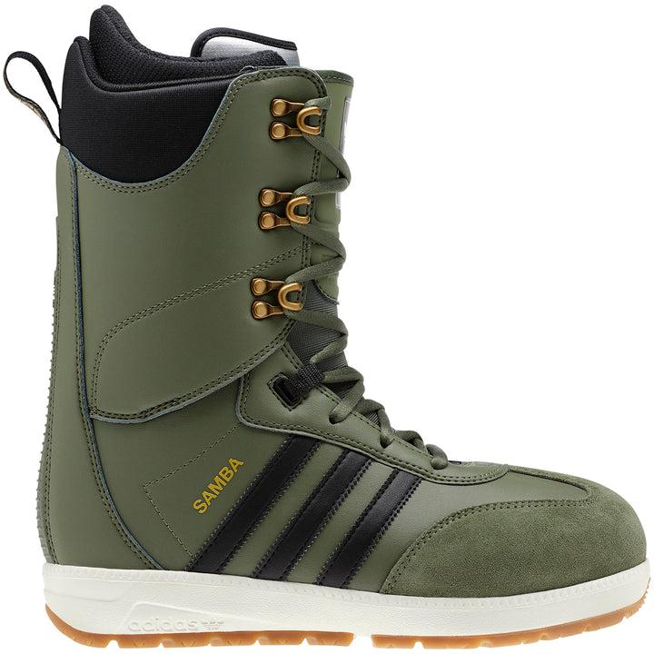 Adidas Samba ADV Snowboard Boots 2019 Base Green/Black/Off White