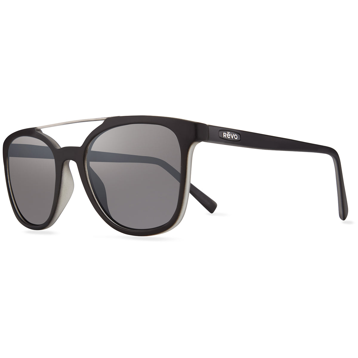 Revo Clayton Sunglasses Matte Black-Crystal/Graphite