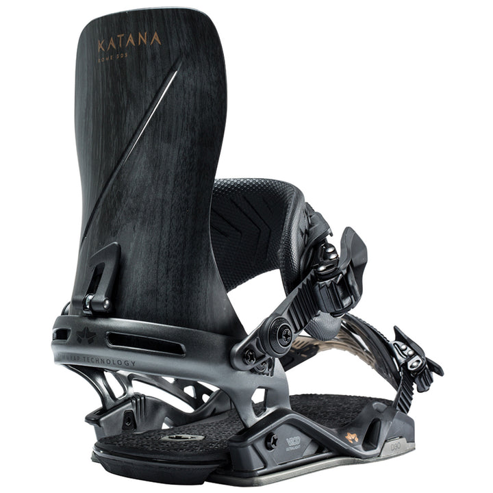 Rome Katana Snowboard Bindings 2019 Black