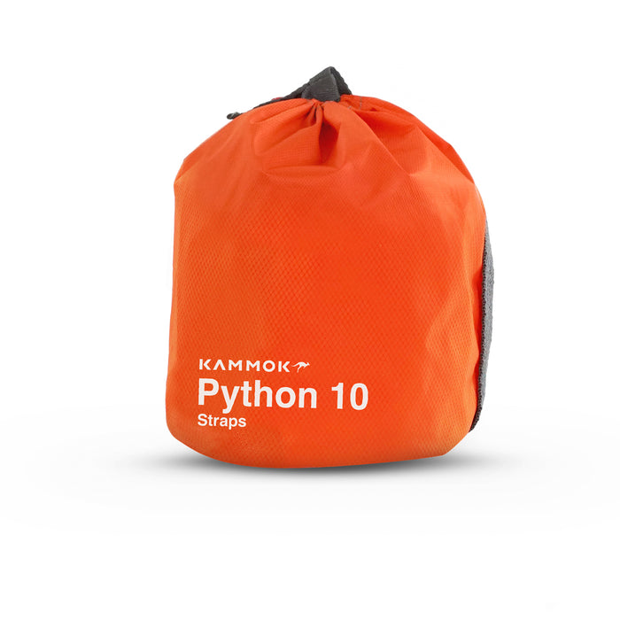 Kammok Python 10 Straps Ember Orange/Granite Gray