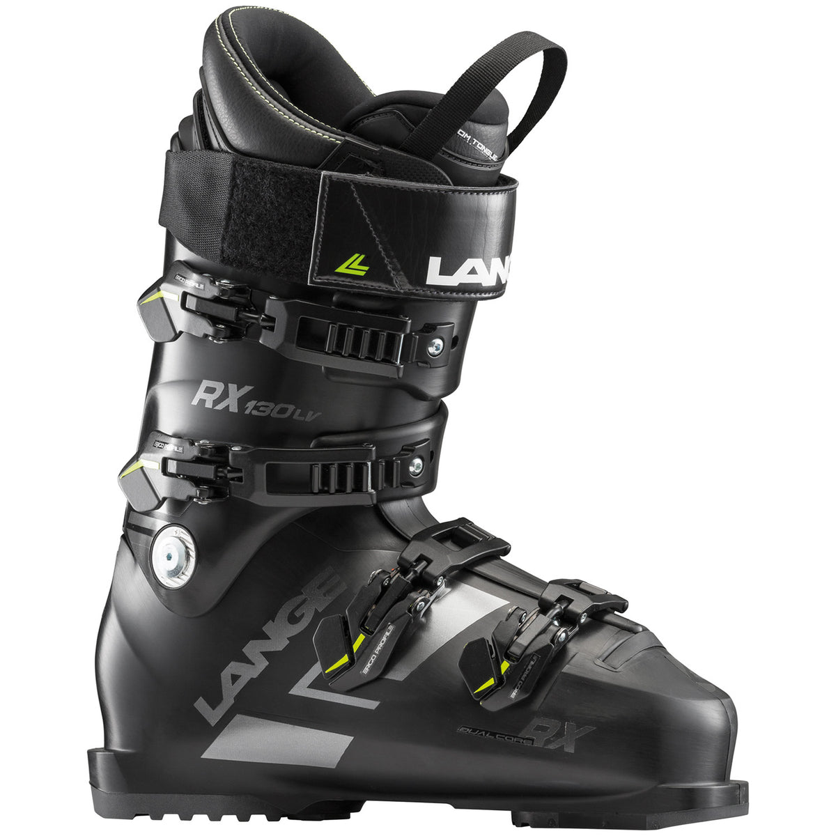 Lange RX 130 LV Ski Boots 2019 Black Grey