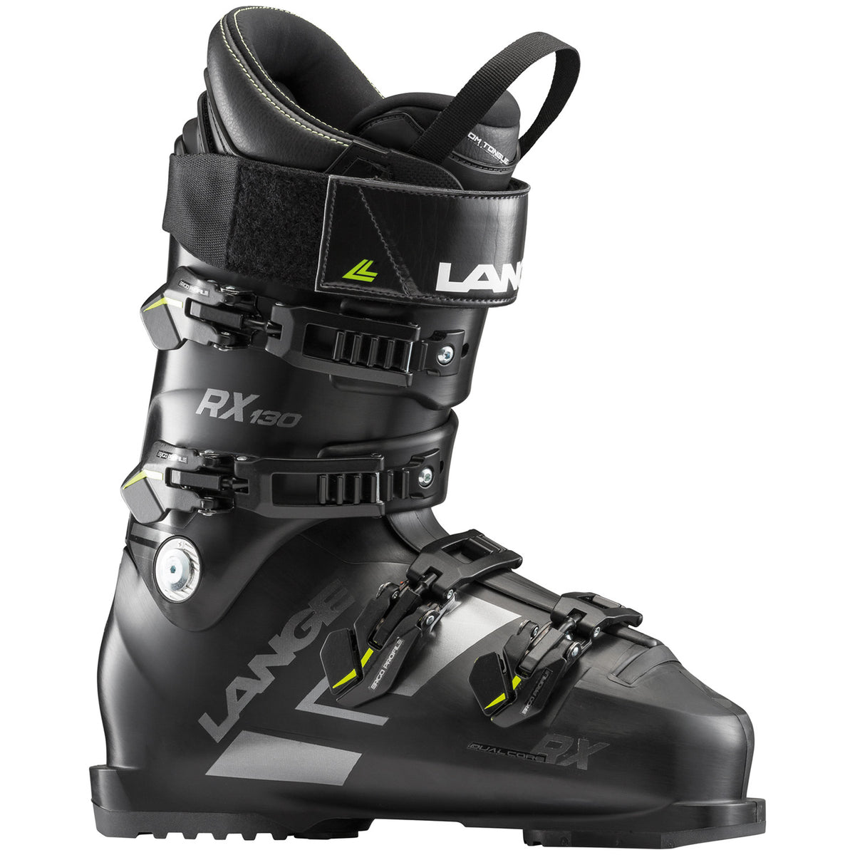 Lange RX 130 Ski Boots 2019 Black Grey
