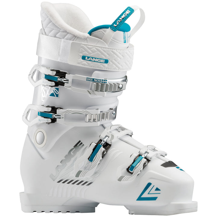 Lange SX 70 W Ski Boots - Women's 2019 White/Aquamarine