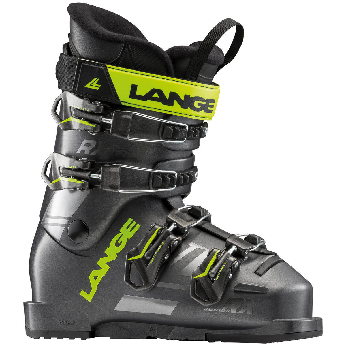 Lange RXJ Ski Boots - Big Boys' 2019 Anthracite-Lime