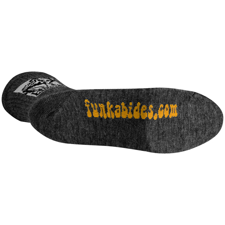 SockGuy Funk Abides Wool Crew Bike Socks
