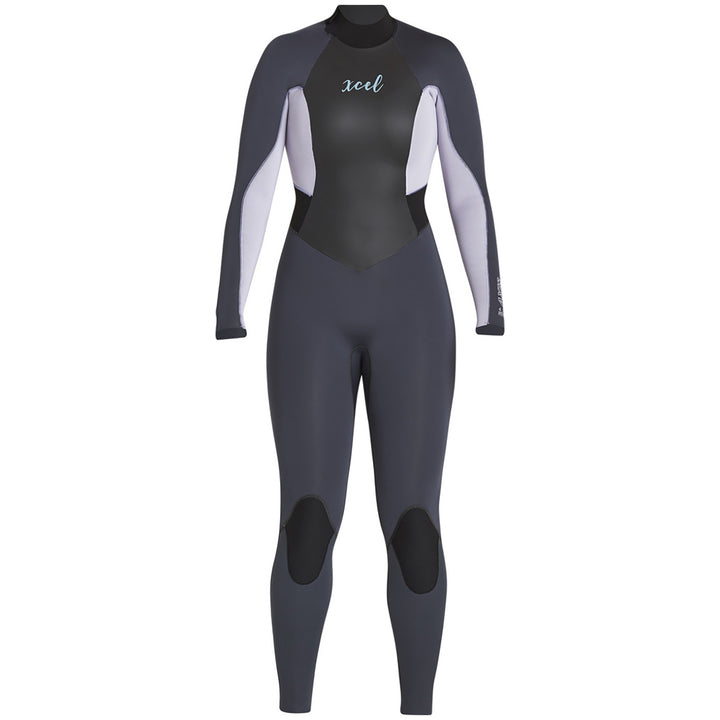 XCEL Axis 4/3 Wetsuit - Women's Gunmetal/Iris/Black