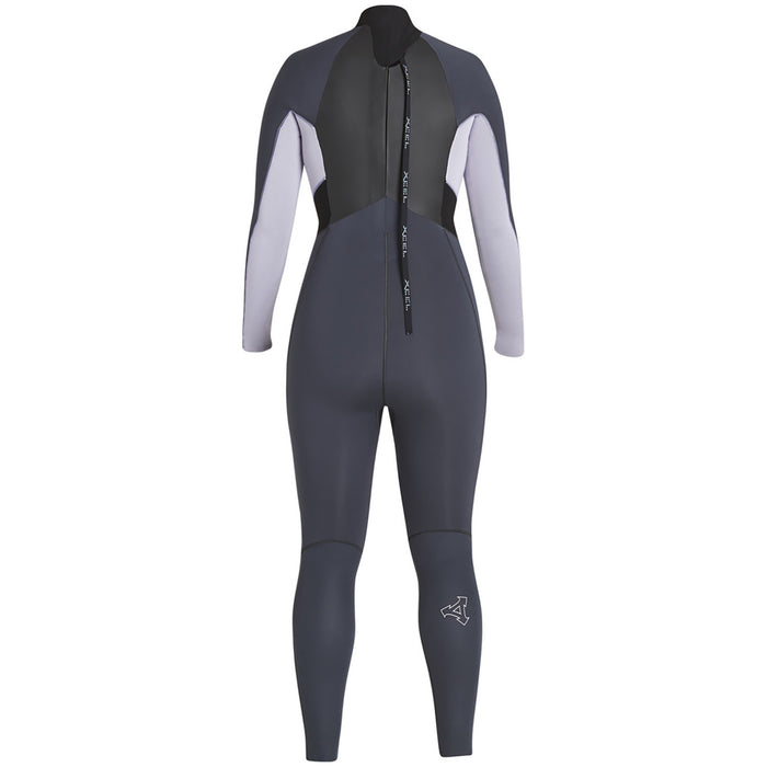 XCEL Axis 4/3 Wetsuit - Women's Gunmetal/Iris/Black