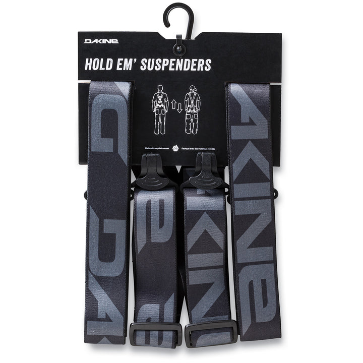 Dakine Hold 'Em Suspenders Black