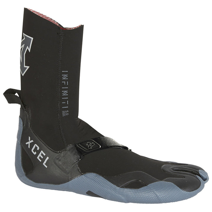 XCEL 5mm Infinti Split Toe Wetsuit Boots Black/Grey