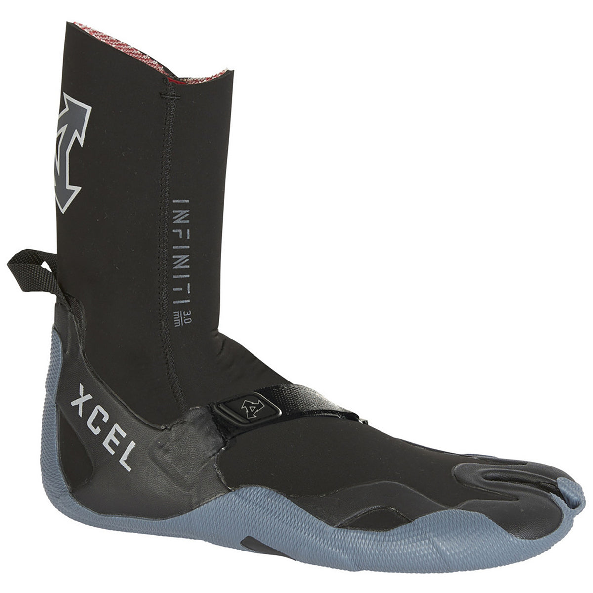 XCEL 3mm Infiniti Split Toe Wetsuit Boots Black/Grey