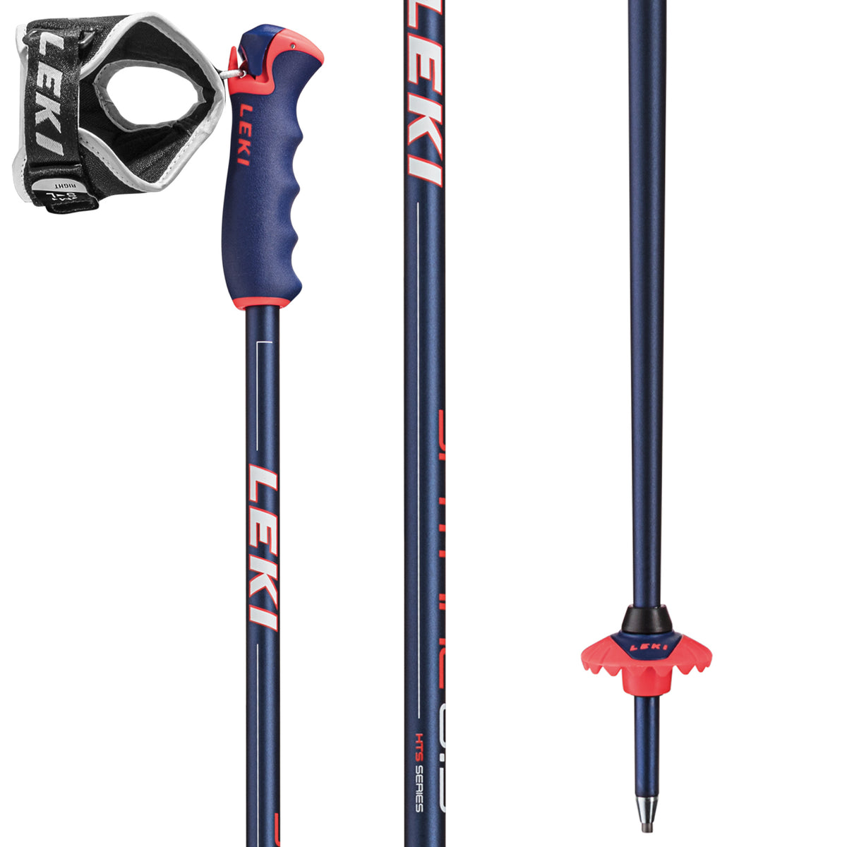 Leki Spitfire S Ski Poles Blue